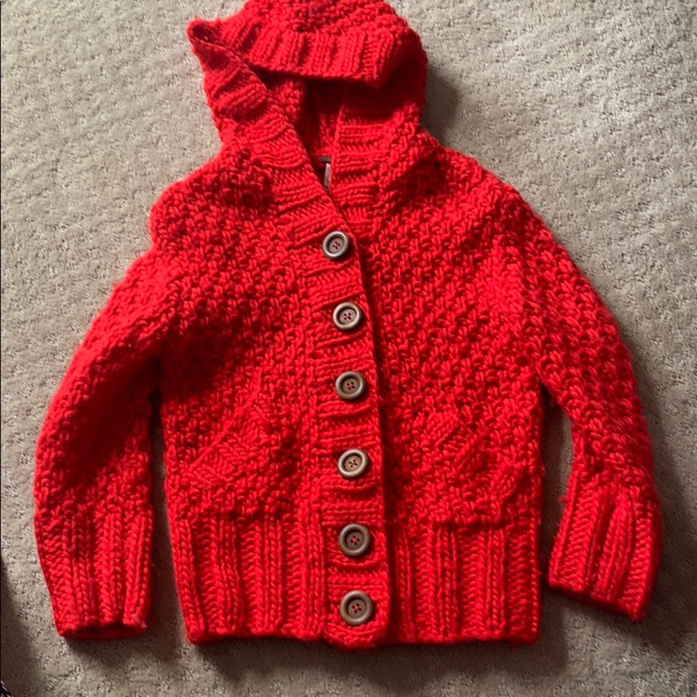 Free People Chunky Knit Sweater